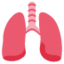 Download Lungs emoji, Twitter / X style