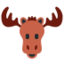 Moose emoji, Twitter / X design