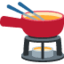 Download Fondue emoji, Twitter / X style