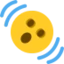 Shaking Face emoji, Twitter / X design
