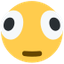 Download Distorted Face emoji, Twitter / X style