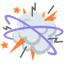 Download Fight Cloud emoji, Twitter / X style