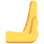 Rightwards Pushing Hand emoji on Discord