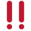 Double Exclamation Mark emoji on Discord