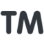 Trade Mark emoji, Twitter / X design
