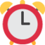 Alarm Clock emoji, Twitter / X design