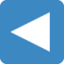 Reverse Button emoji, Twitter / X design
