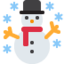 Snowman emoji on Discord