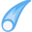 Comet emoji, Twitter / X design