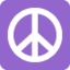 Peace Symbol emoji on Discord