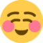 Smiling Face emoji, Twitter / X design