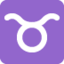 Download Taurus emoji, Twitter / X style