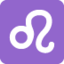 Download Leo emoji, Twitter / X style