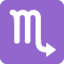 Download Scorpio emoji, Twitter / X style