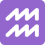 Download Aquarius emoji, Twitter / X style