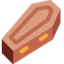 Coffin emoji as drawn by Discord