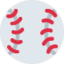 Baseball emoji, Twitter / X design