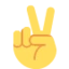Victory Hand emoji on Discord