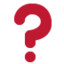 Red Question Mark emoji on Discord