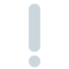 White Exclamation Mark emoji on Discord