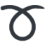 Curly Loop emoji, Twitter / X design
