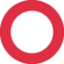 Hollow Red Circle emoji on Discord