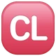 Cl Button emoji, WhatsApp design
