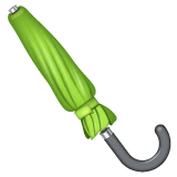 Closed Umbrella emoji on WhatsApp