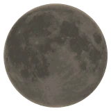 New Moon emoji on WhatsApp