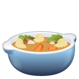Pot of Food emoji on WhatsApp
