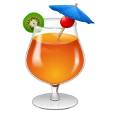 Tropical Drink emoji on WhatsApp