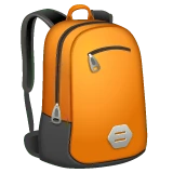 Backpack emoji on WhatsApp