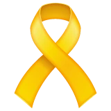 Reminder Ribbon emoji on WhatsApp