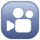 Cinema emoji, WhatsApp design