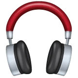 Headphone emoji on WhatsApp