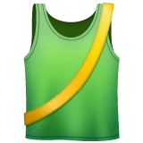 Running Shirt emoji on WhatsApp