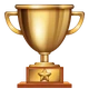 Trophy emoji, WhatsApp design
