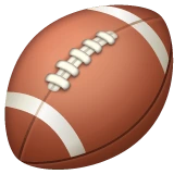 American Football emoji on WhatsApp