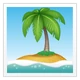 Desert Island emoji, WhatsApp design