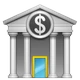 Bank emoji, WhatsApp design
