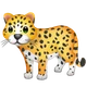 Leopard emoji, WhatsApp design