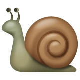 Snail emoji on WhatsApp