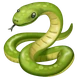 Snake emoji, WhatsApp design