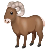Ram emoji on WhatsApp