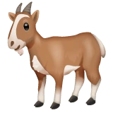 Goat emoji on WhatsApp