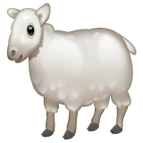 Ewe emoji on WhatsApp