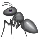 Ant emoji on WhatsApp