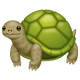 Turtle emoji, WhatsApp design