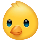 Baby Chick emoji on WhatsApp