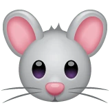 Mouse Face emoji on WhatsApp